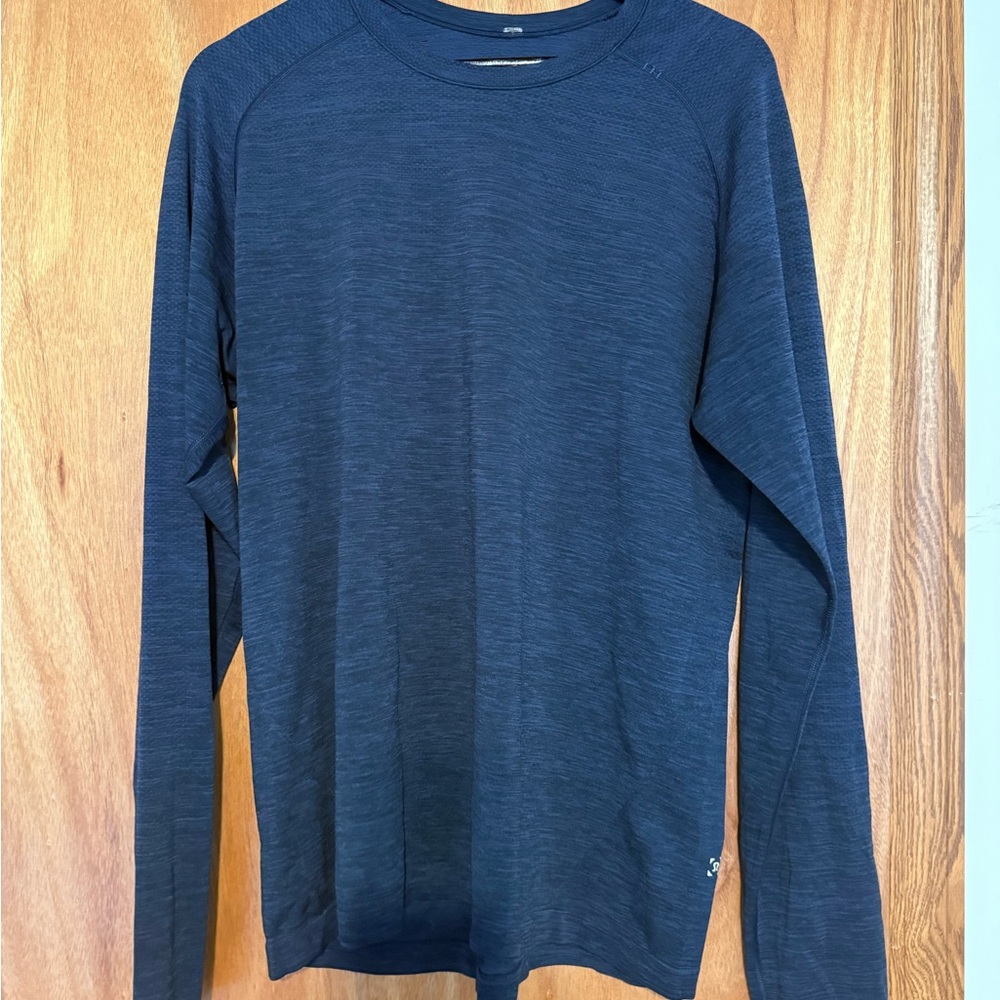 lululemon athletica Navy Long Sleeve Tee